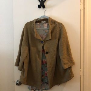 knit 3/4 sleeve jacket- ModCloth purchased